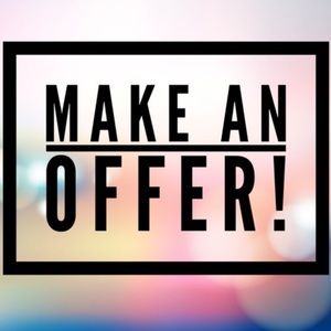 Most offers excepted!!!